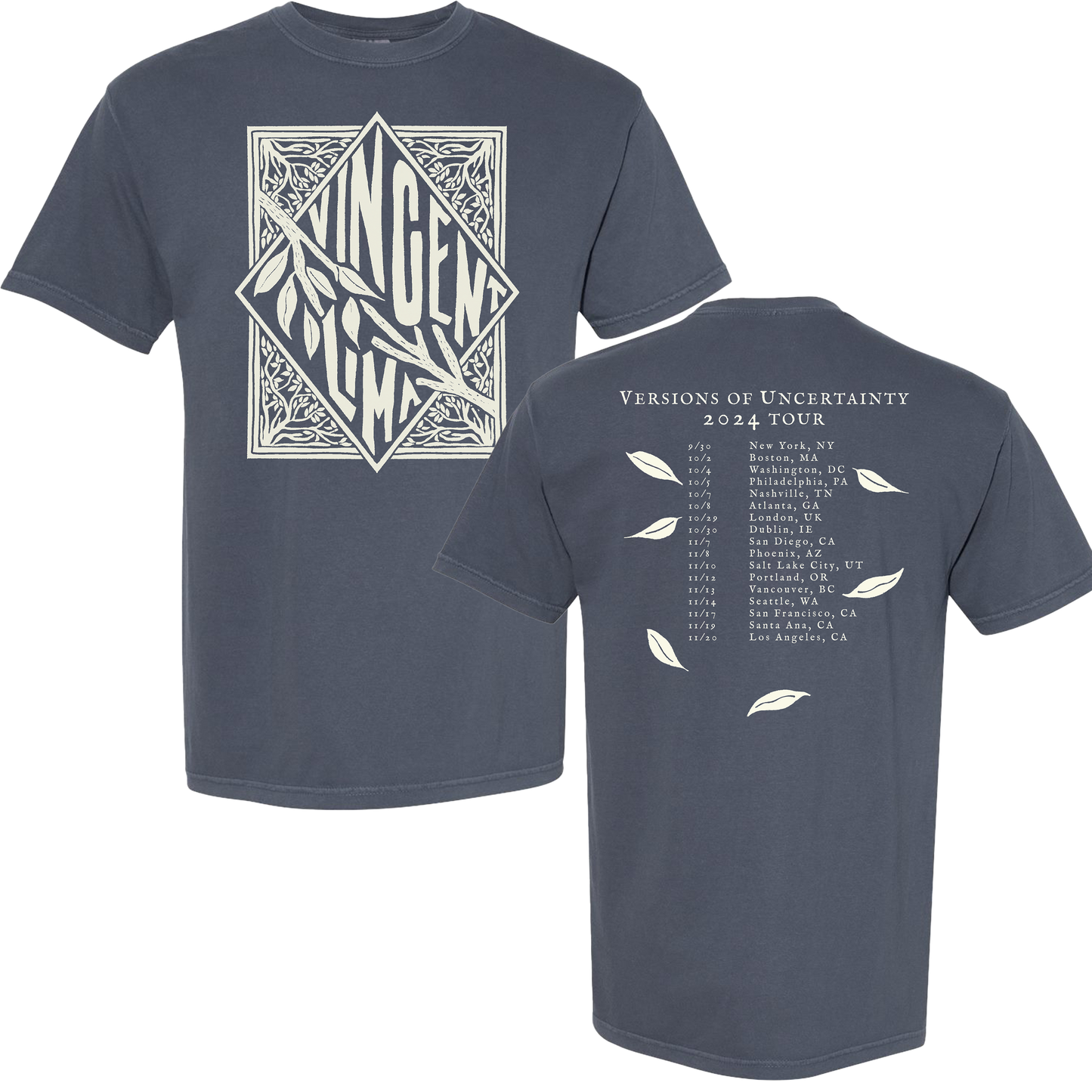 Versions of Uncertainty Tour Tee